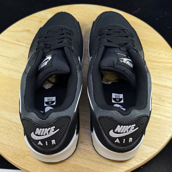 Men\'s Nike Air Max 90 Shoes Iron Smoke Grey Black White Size 10 CN8490-002 main image 4